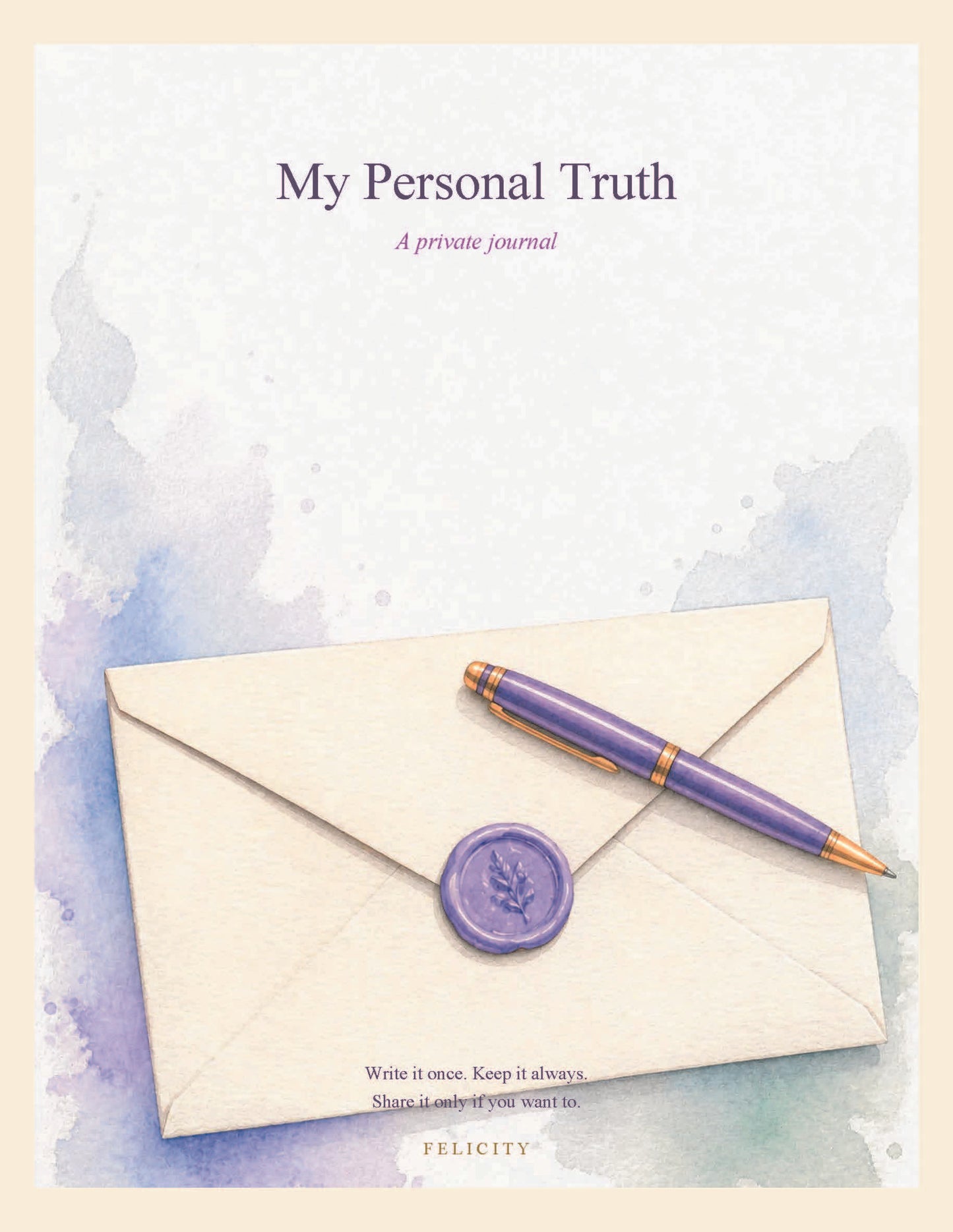 My Personal Truth Guided Journal